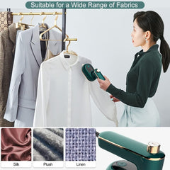 Steam Iron – Powerful Foldable Design With 160° Smooth Glide Performance.