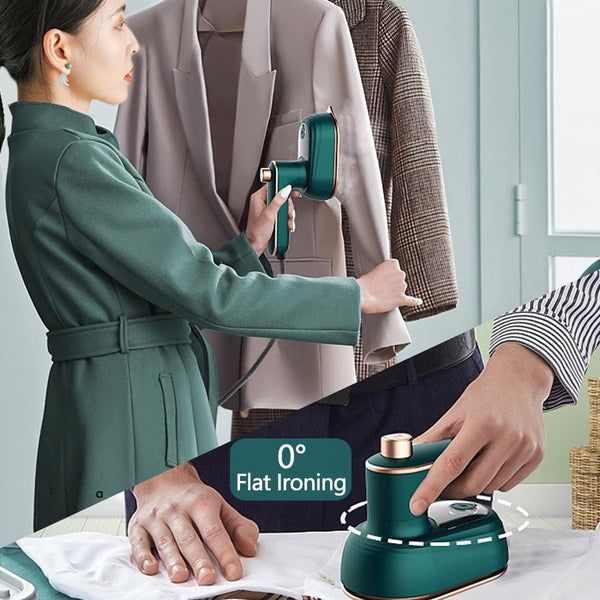 Steam Iron – Powerful Foldable Design With 160° Smooth Glide Performance.