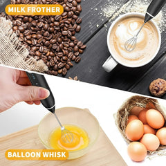 Rechargeable Coffee Beater – USB Rechargeable Powerful Milk Frother For Coffee