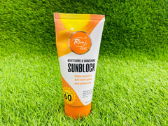 Rivaj Sunblock Whitening & Vanishing SPF60 Ideal For All Skin Types [150ml]