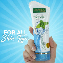 CHANDO Naturals Foaming Cleanser – Mint Cool 100ml.