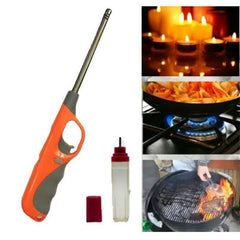 Electronic Refillable Gas Lighter For Kitchen, Stove, Candle .