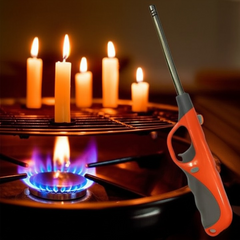 Electronic Refillable Gas Lighter For Kitchen, Stove, Candle .