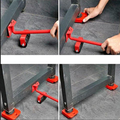 Furniture Lifter Mover Tool Set – Heavy-Duty Rollers & Easy Lifting Lever.