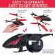 Remote Control Helicopter Toy – LED Light RC Aircraft for Boys & Girls
