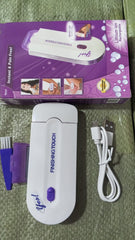 Women’s Electric Hair Remover with Sensa-Light & LED | Safe, Painless & Portable Full-Body Shaver