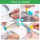 360° Rotatable Fan Faucet Tap Extender – Water-Saving Filter & Splash-Proof Nozzle